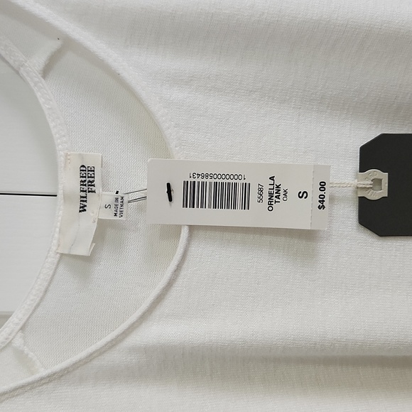 New With Tags Women's Aritzia Wilfred Free Ornella Knit Tank Top Small - Picture 4 of 7